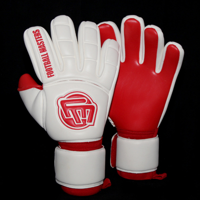 Rękawice Football Masters Full Red Contact Grip NC