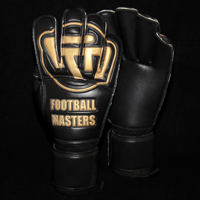 Rękawice Football Masters Black Gold Contact Grip RF